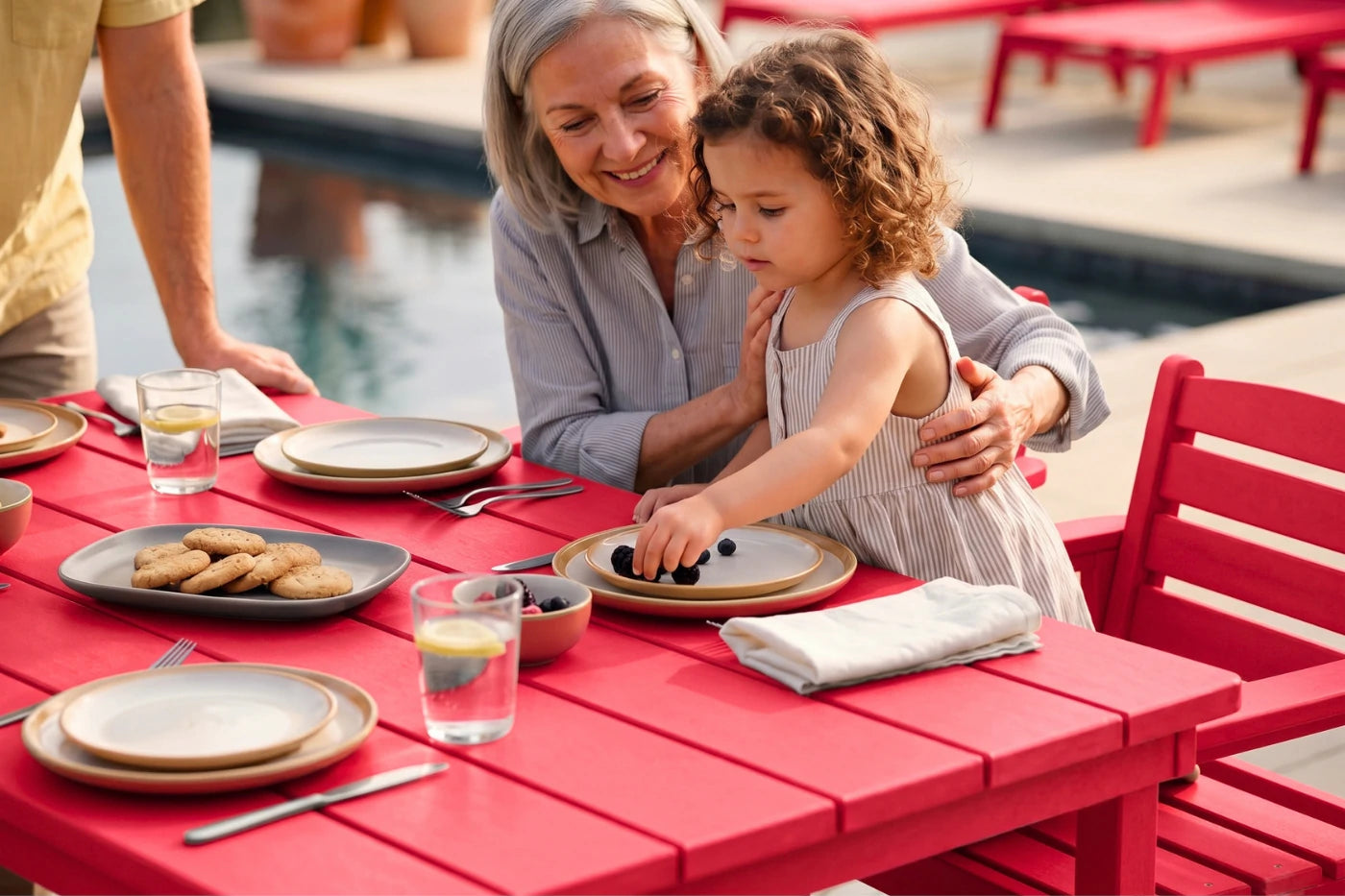 HDPE Outdoor Dining Set