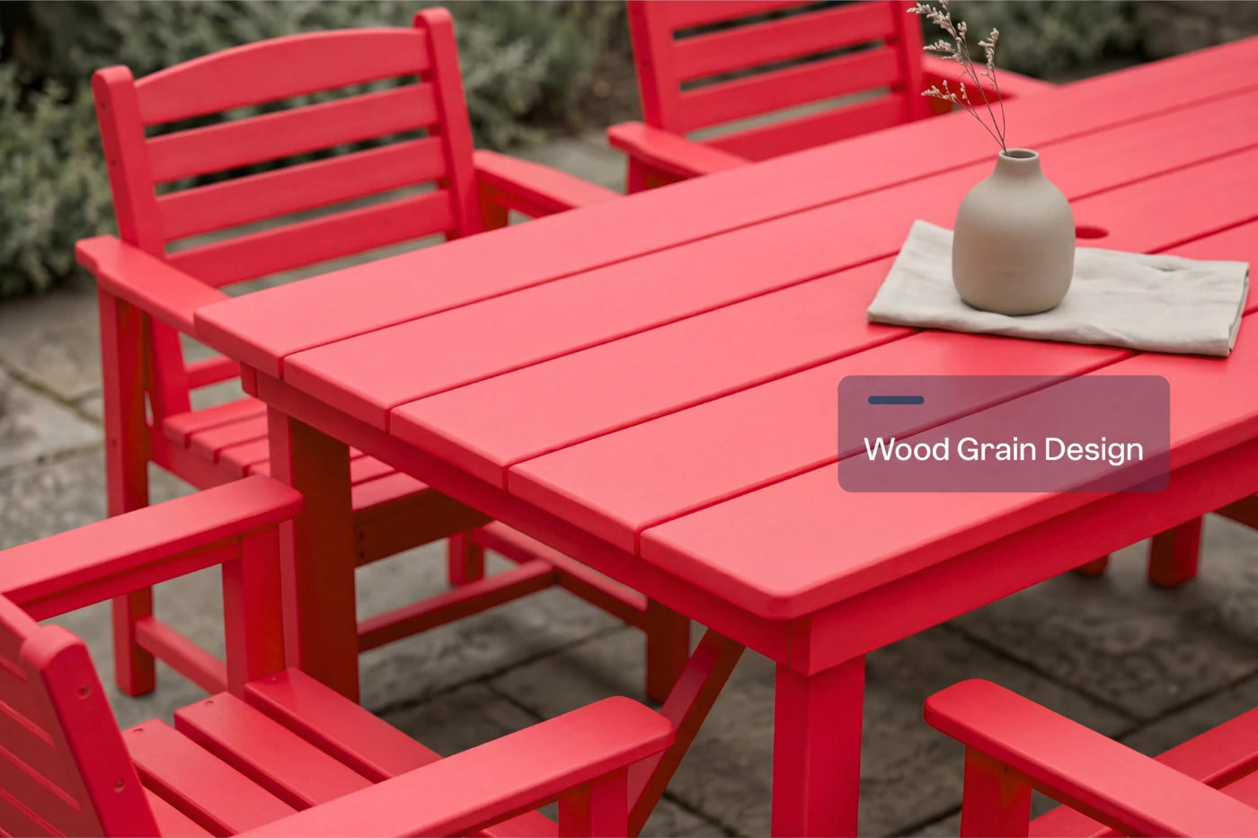 HDPE Outdoor Dining Set