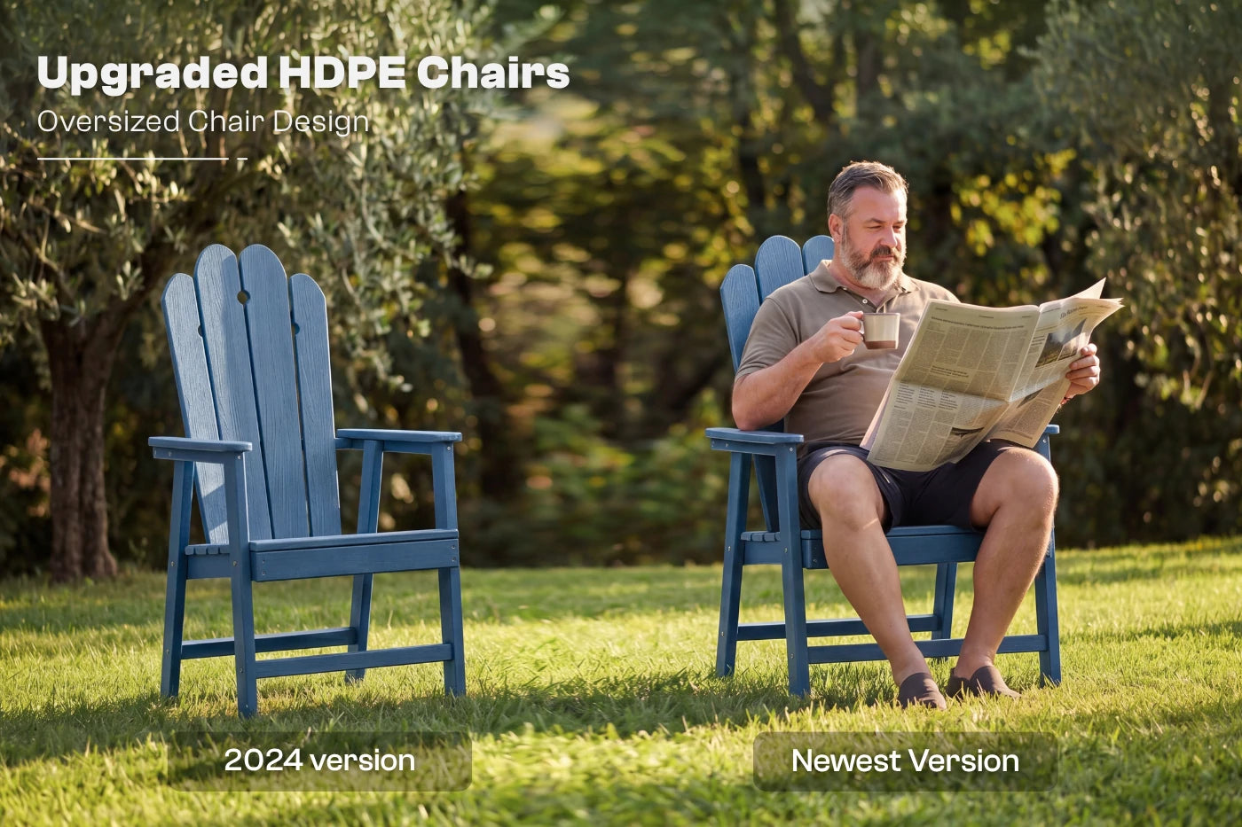 Wave™ All-Weather HDPE Outdoor Dining Set