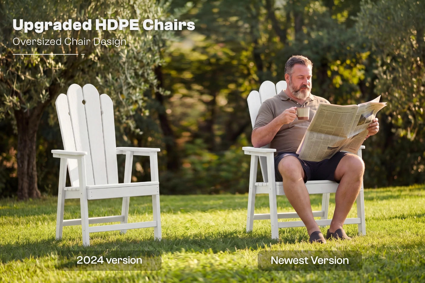 Wave™ All-Weather HDPE Outdoor Dining Set