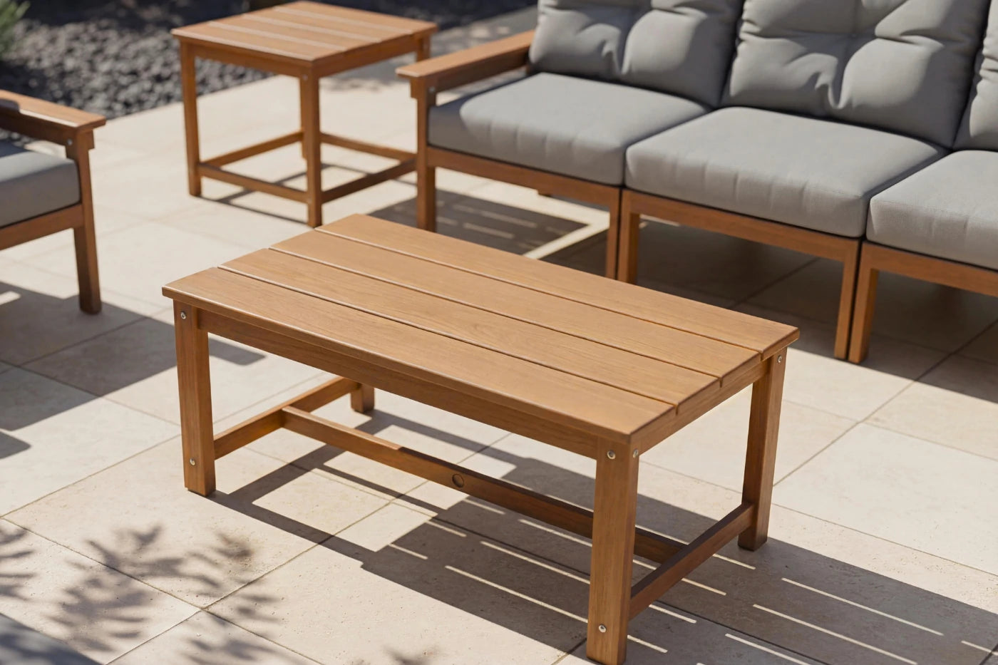 HDPE Sectional Patio Couch Set