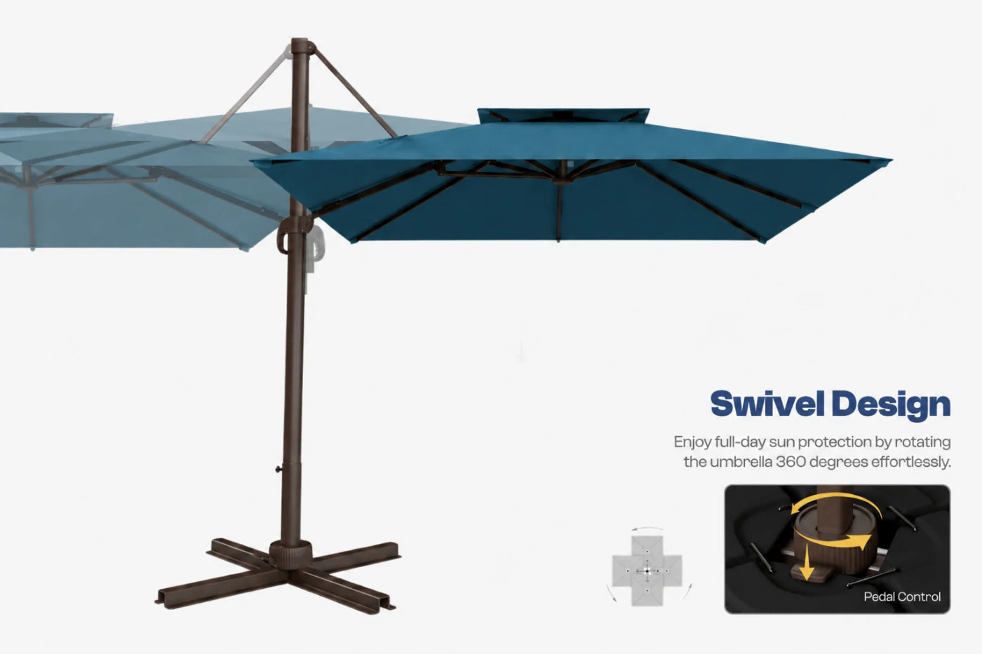 Square Cantilever Umbrella