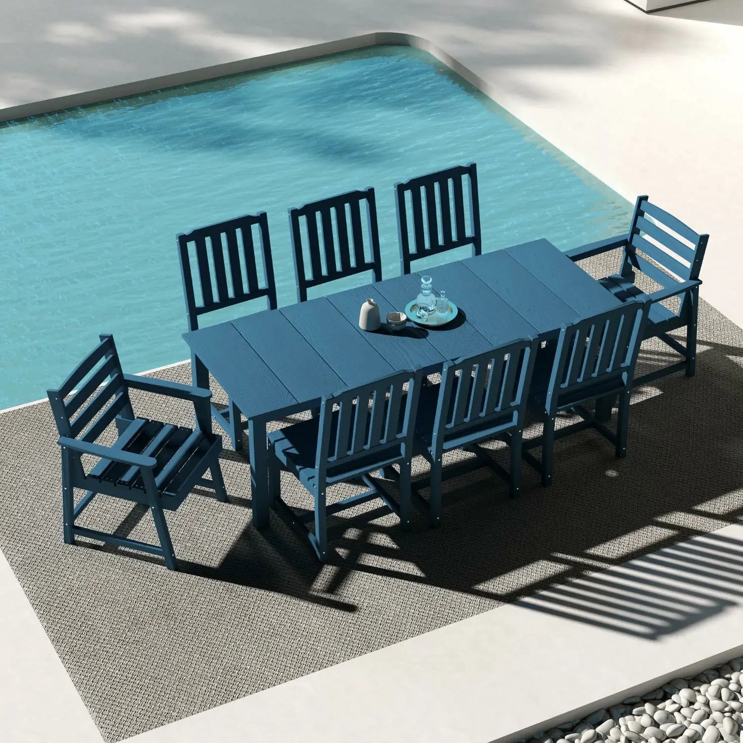 Outdoor Dining Set - Table & Chairs