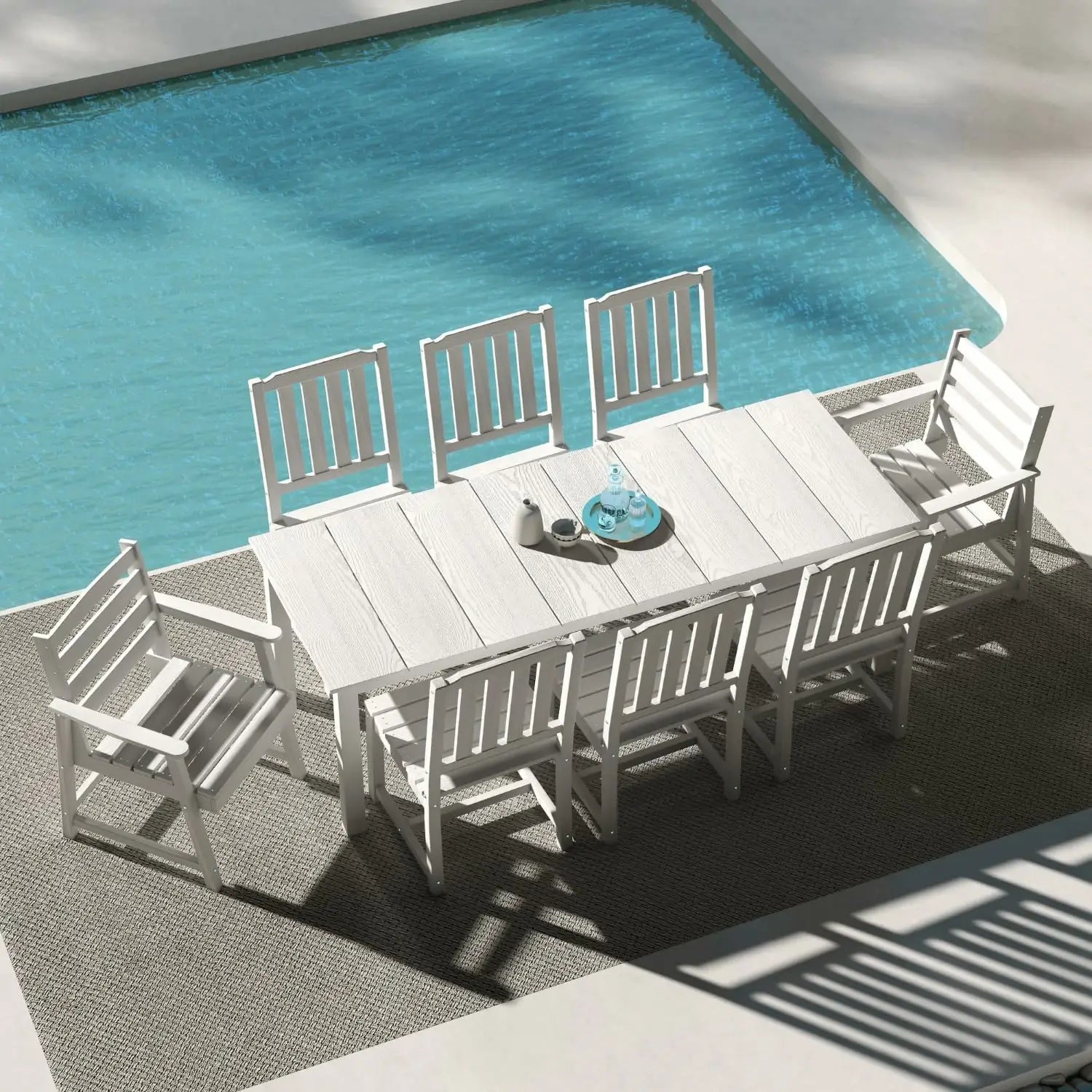 Outdoor Dining Set - Table & Chairs