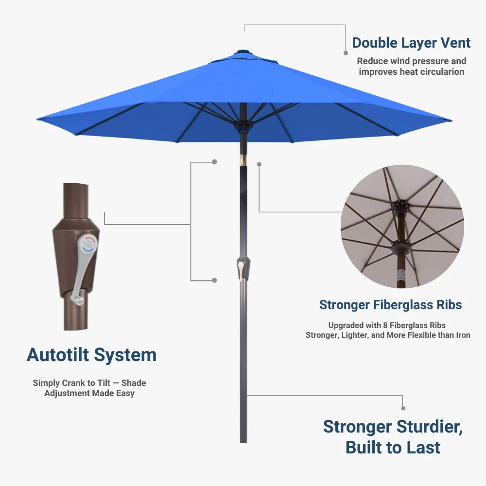 Patio Kingdom outdoor umbrella