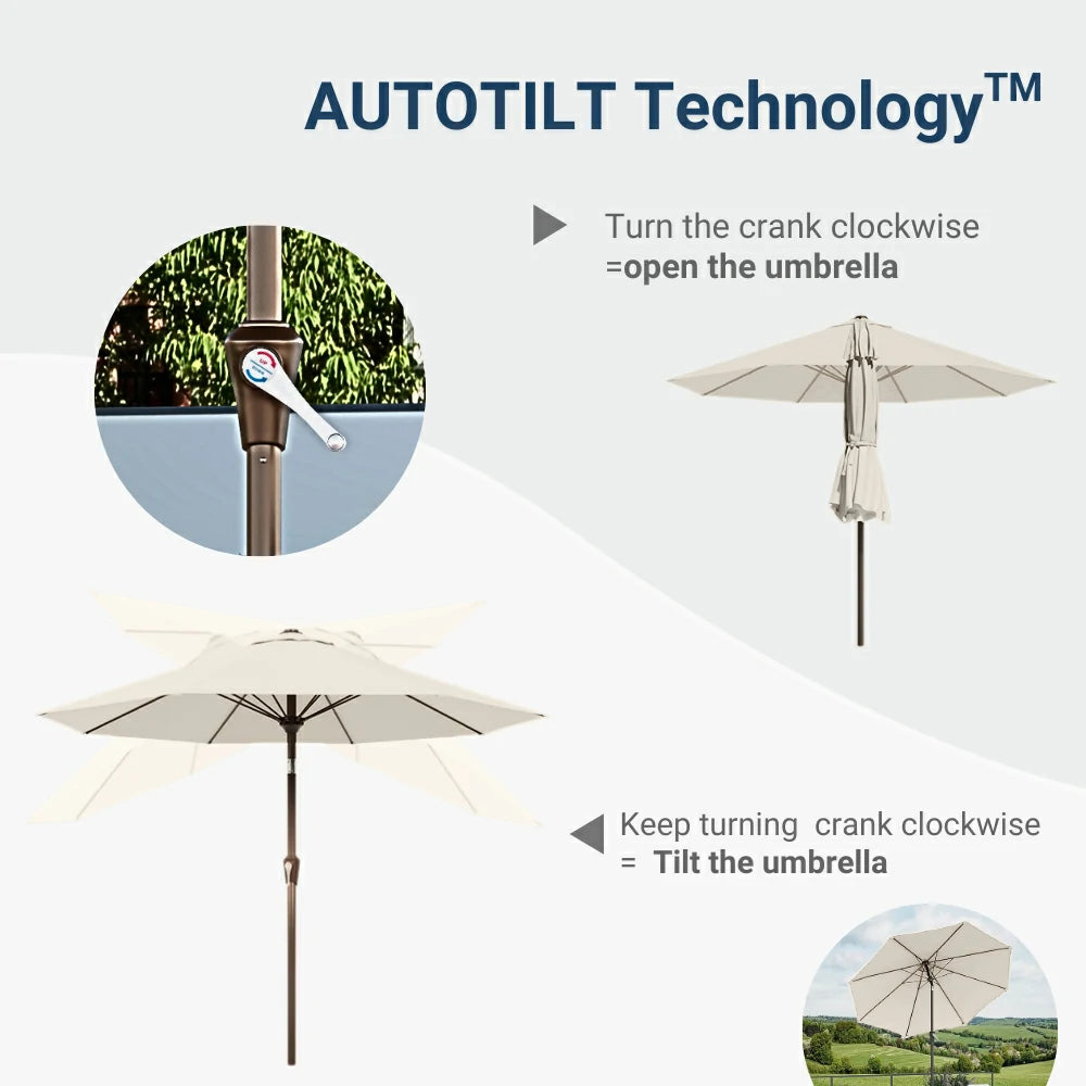 Patio Kingdom outdoor umbrella