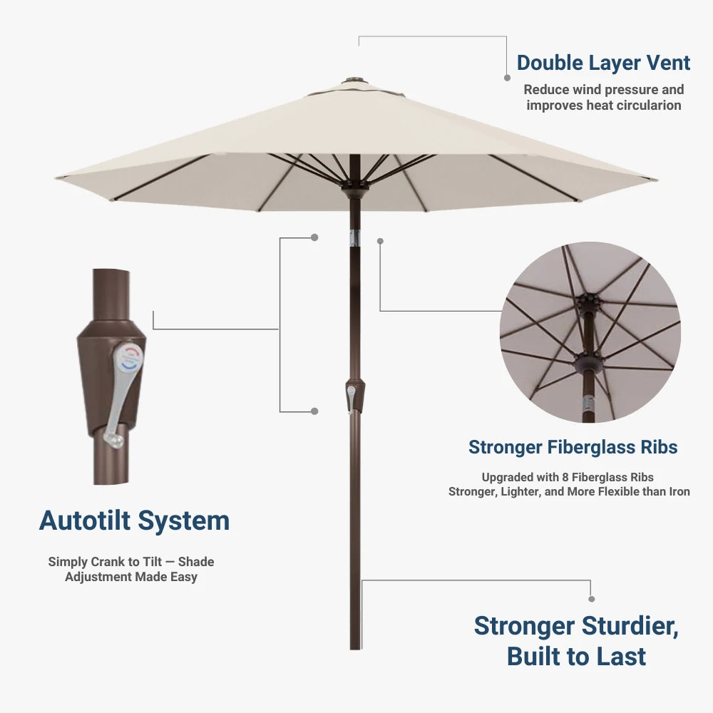 Patio Kingdom outdoor umbrella