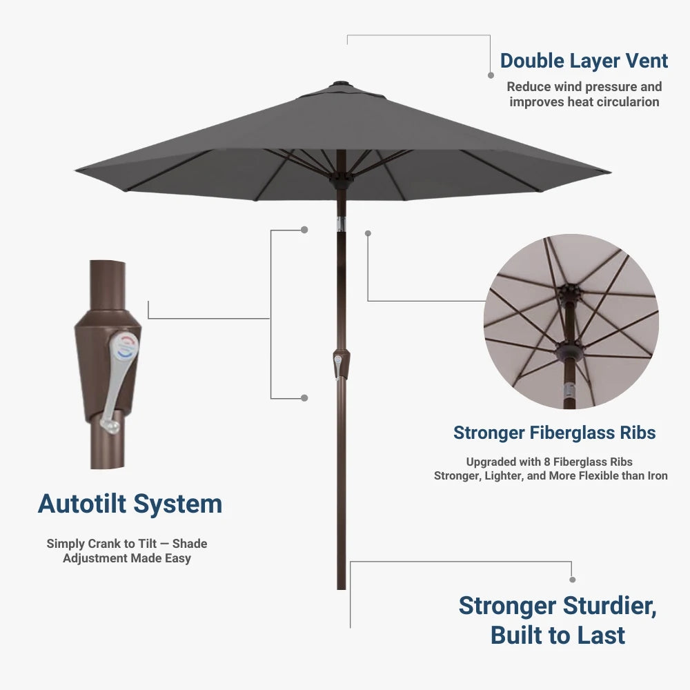Patio Kingdom outdoor umbrella