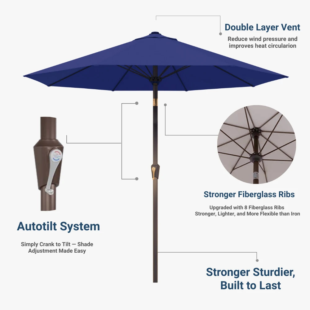 Patio Kingdom outdoor umbrella
