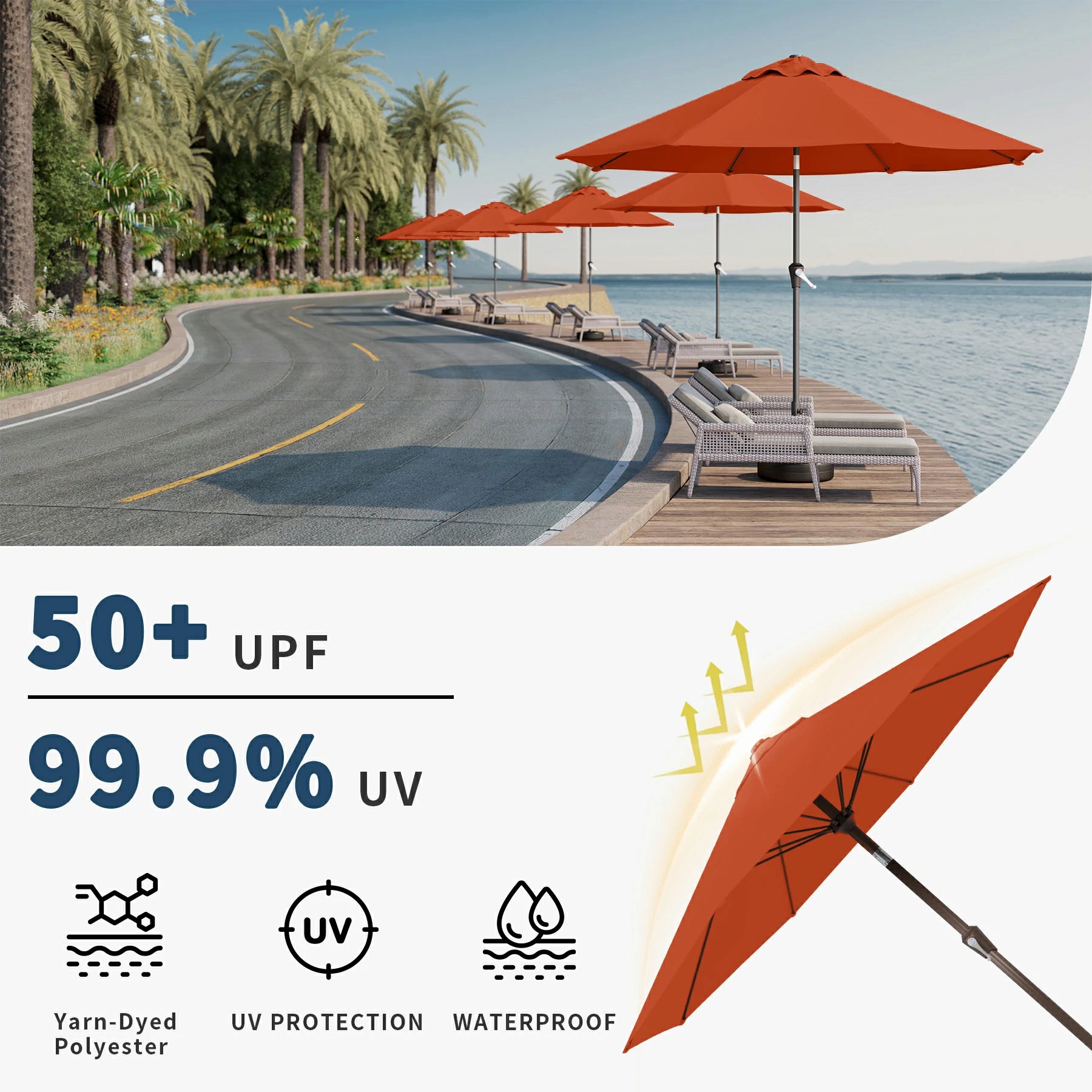 Patio Kingdom outdoor umbrella