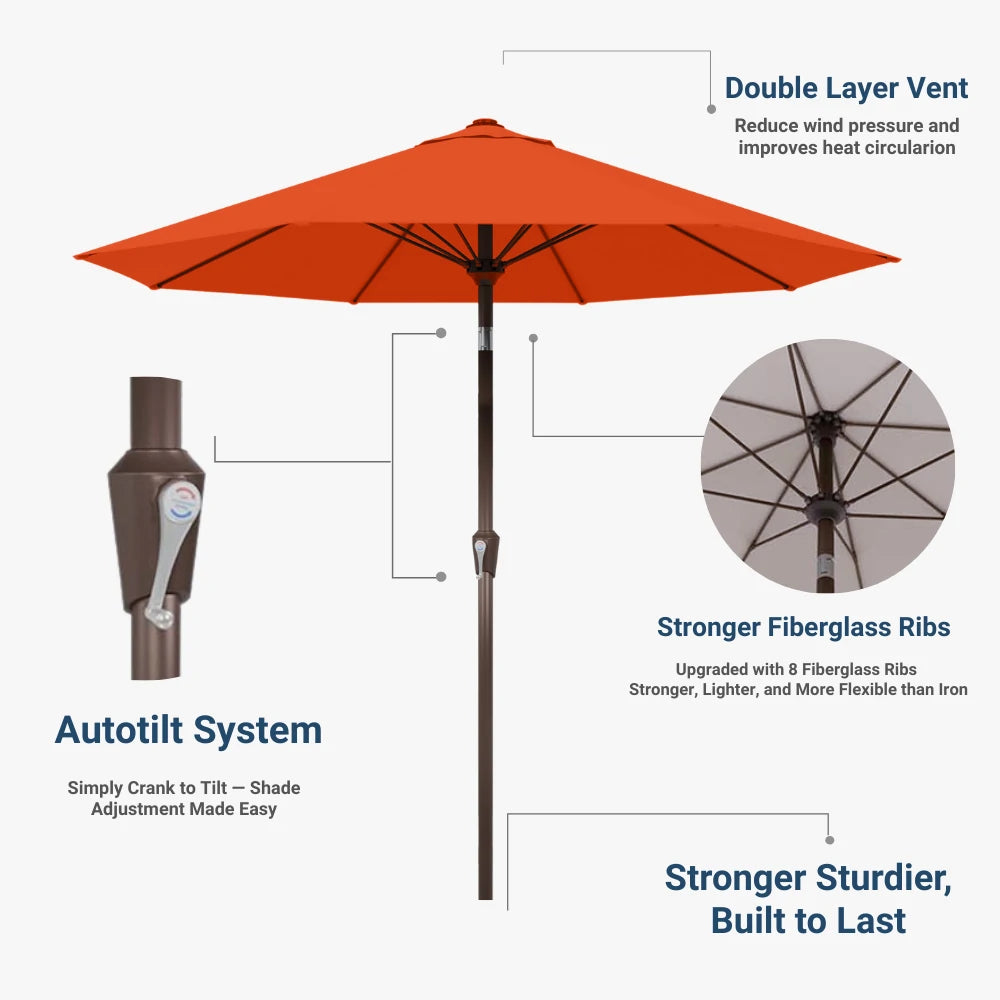 Patio Kingdom outdoor umbrella