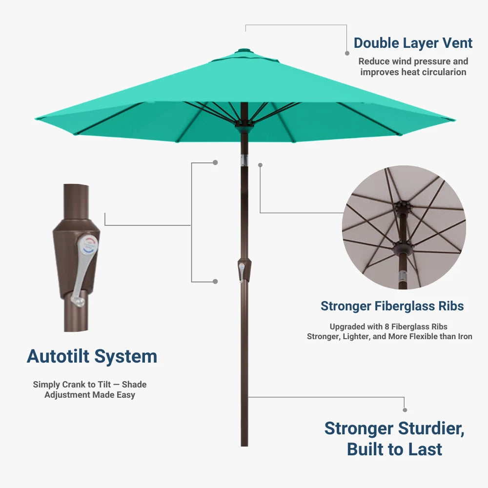 Patio Kingdom outdoor umbrella