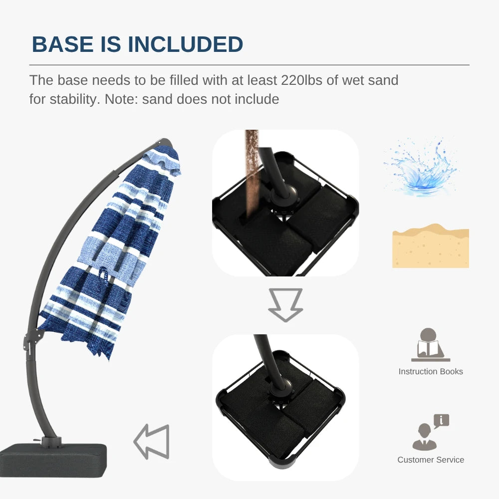 patio kingdom cantilever umbrella