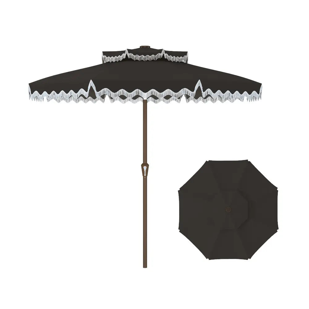 patio kingdom Fringe Patio Umbrella