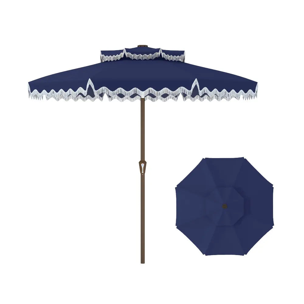 patio kingdom Fringe Patio Umbrella