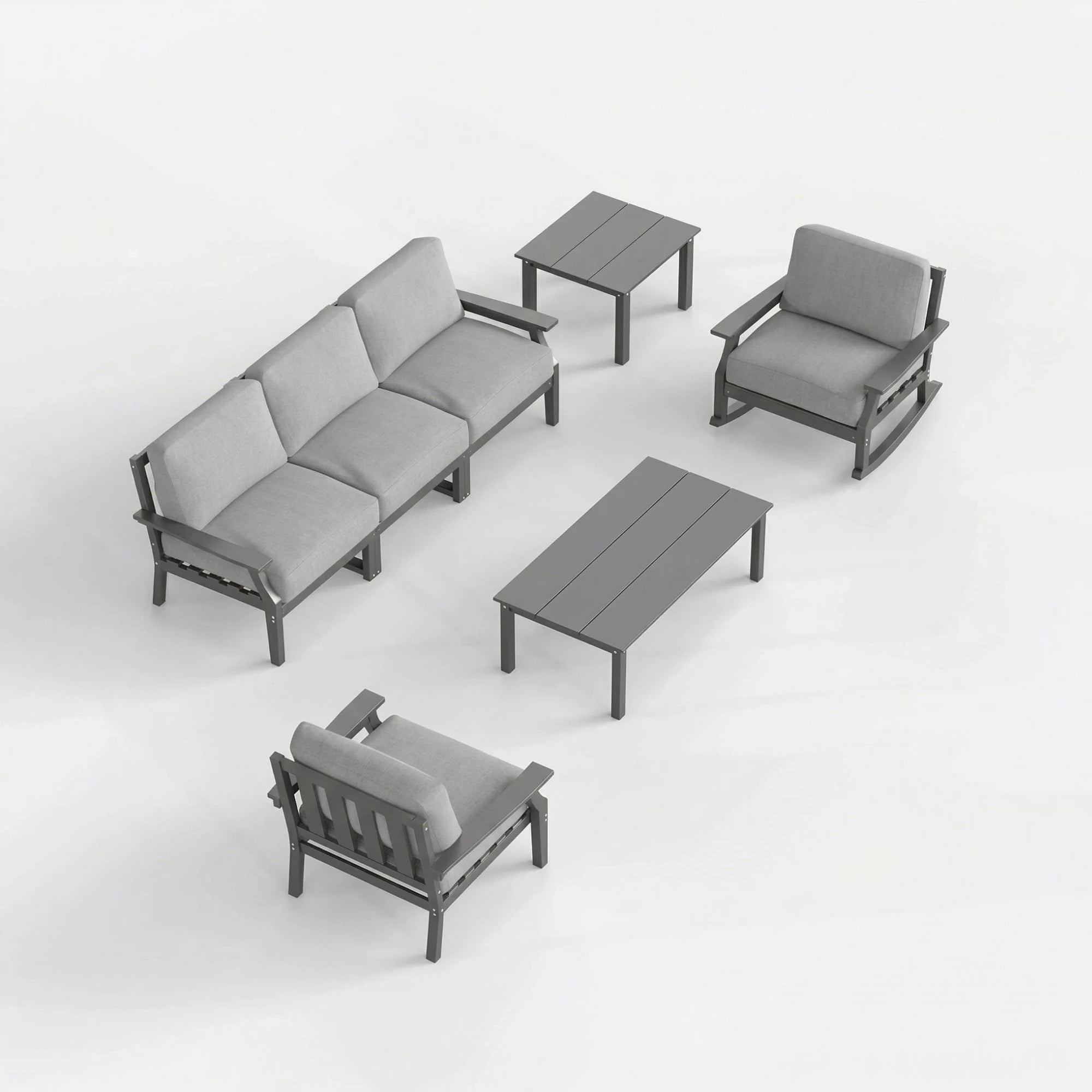 Perli™ HDPE Patio Couch Set
