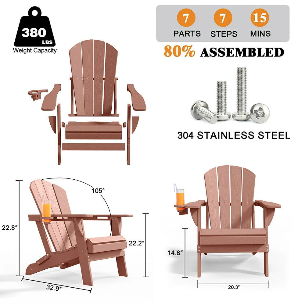 patio kingdom adirondack chair