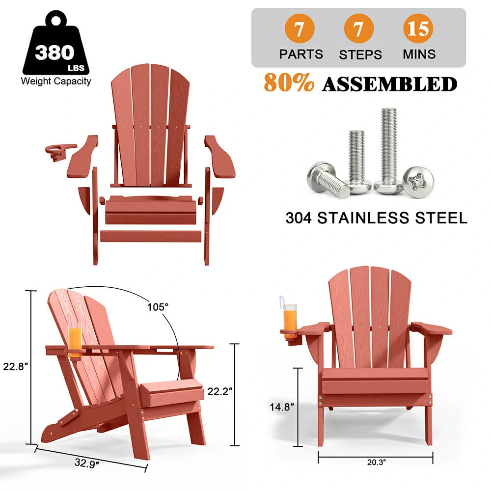 patio kingdom adirondack chair