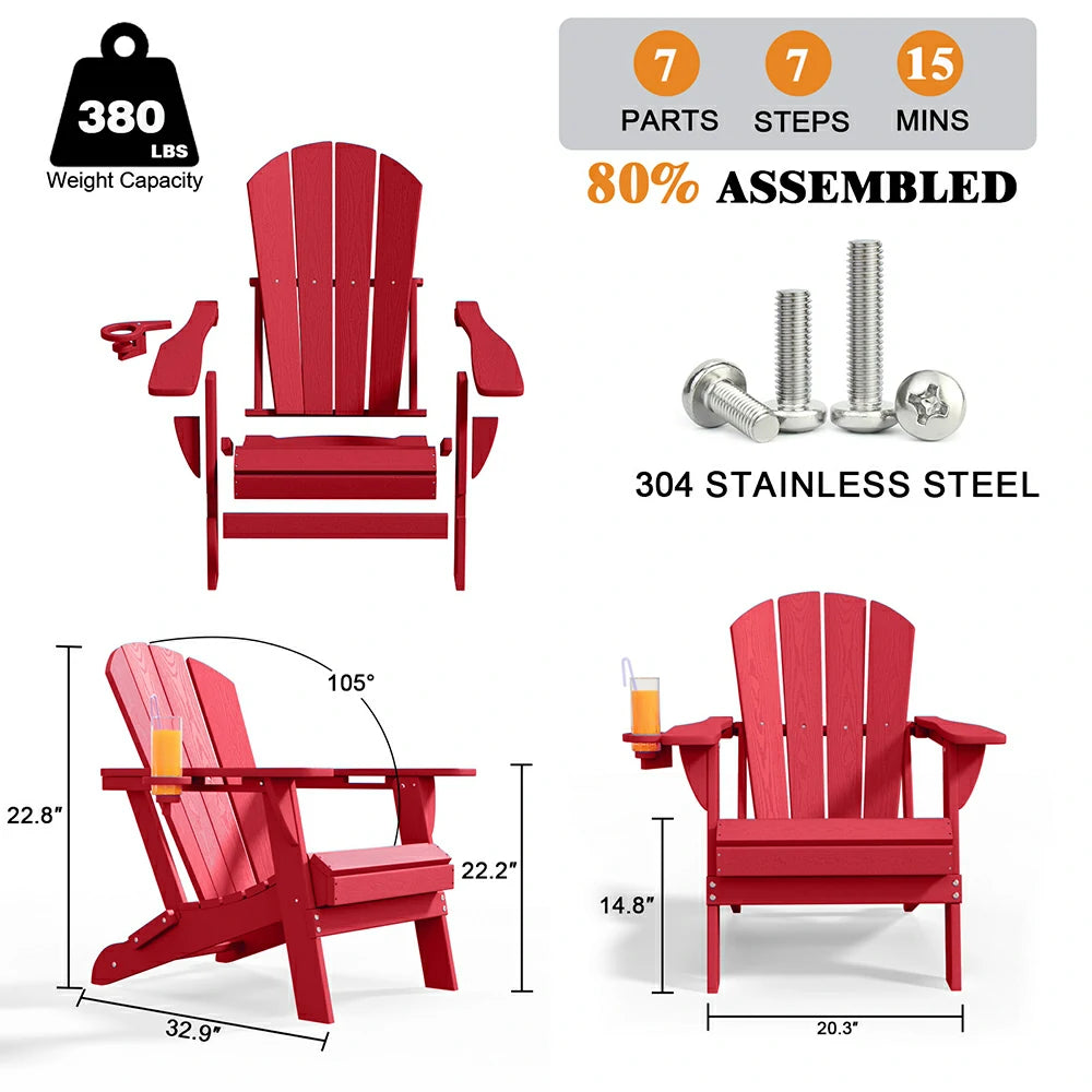 patio kingdom adirondack chair