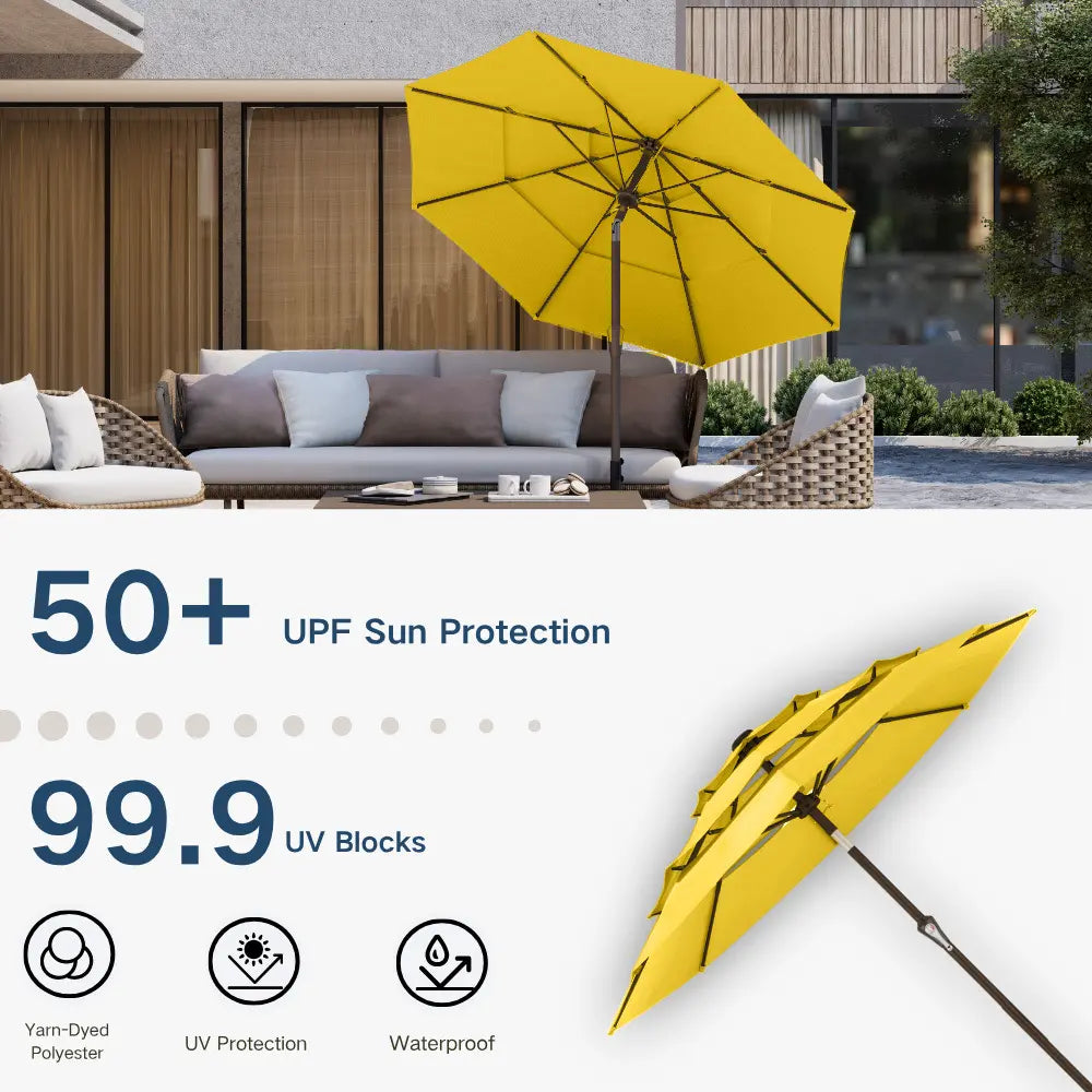 patio kingdom autotilt patio umbrella