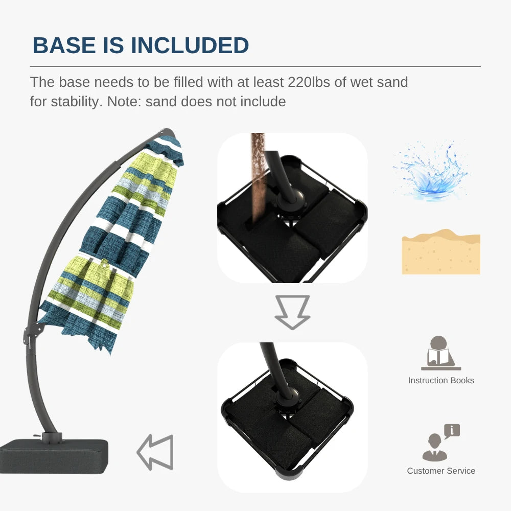 patio kingdom cantilever umbrella