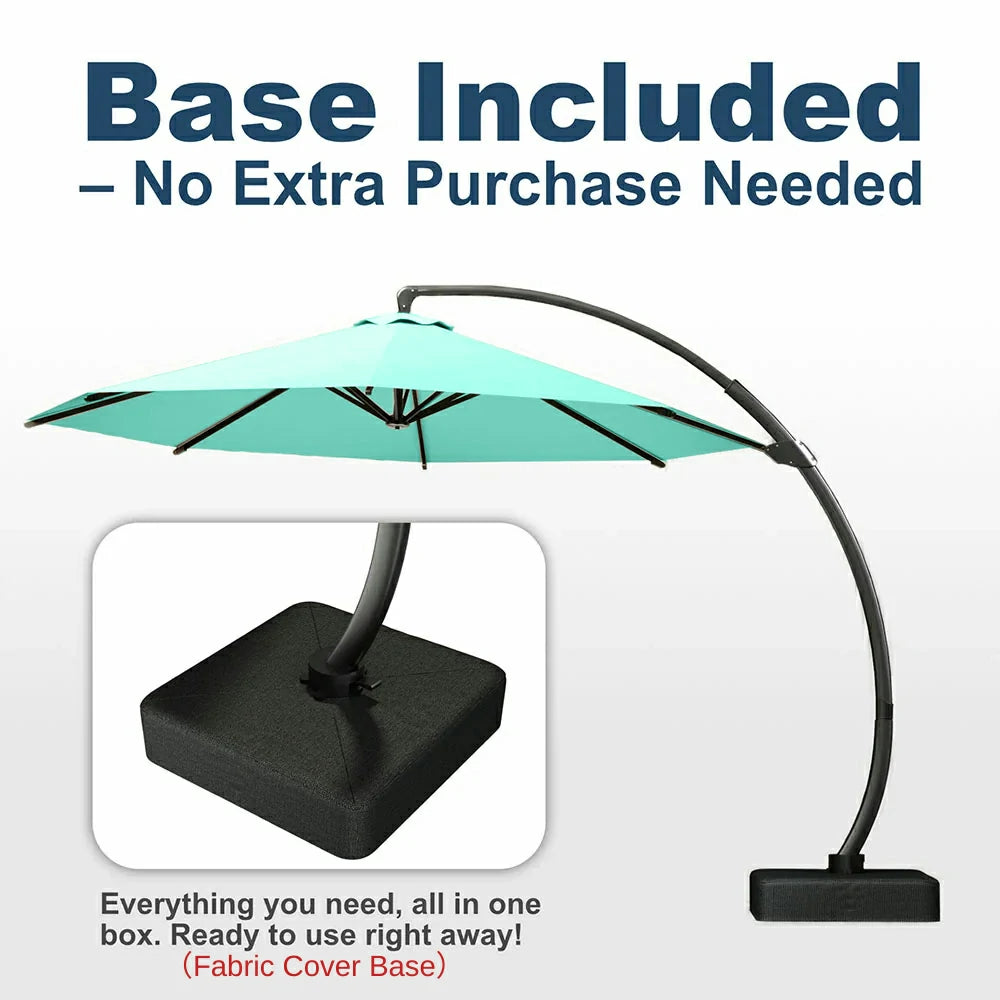 Cantilever Umbrella with Base