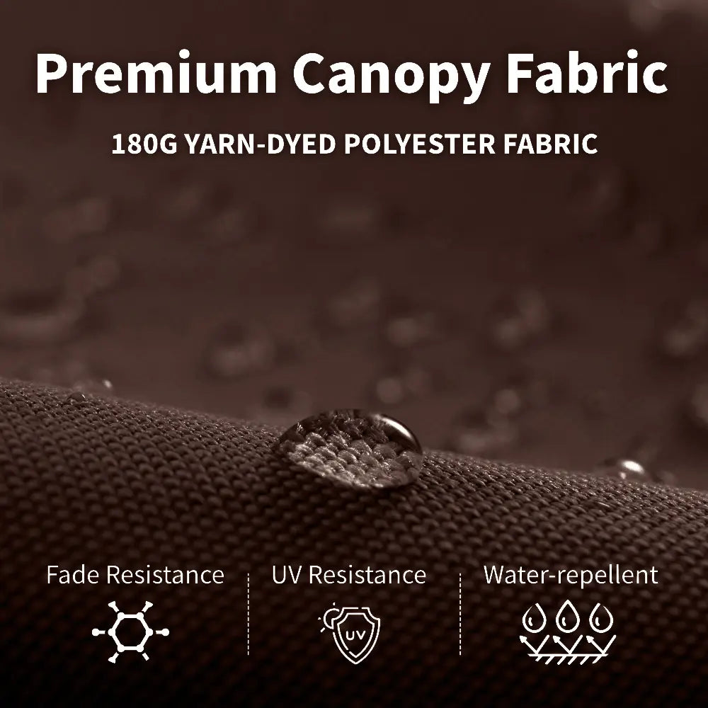 patio kingdom double sided iron patio umbrella