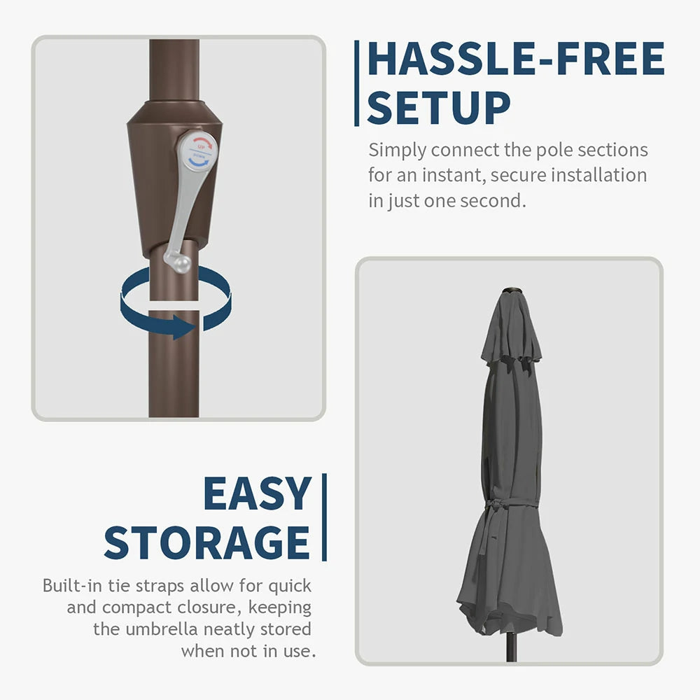 Patio Kingdom outdoor Umbrella