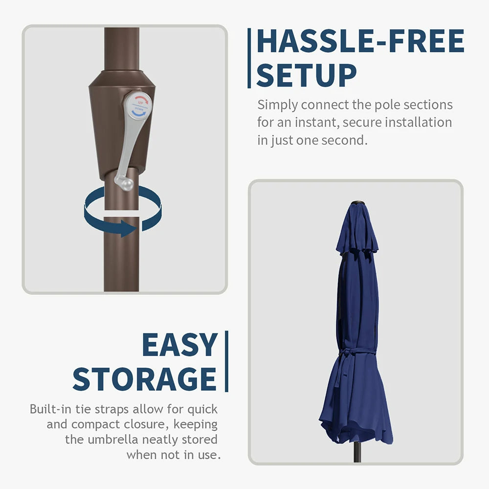 Patio Kingdom outdoor Umbrella