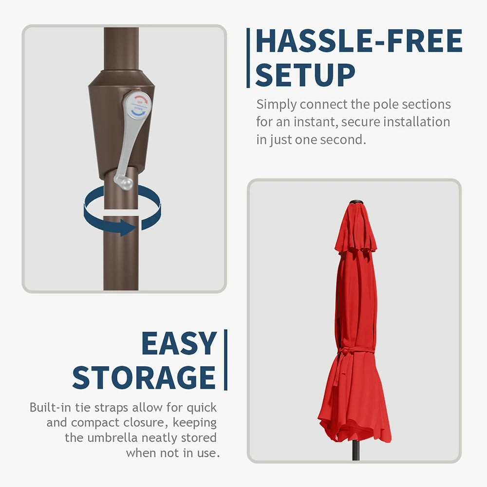 Patio Kingdom outdoor Umbrella