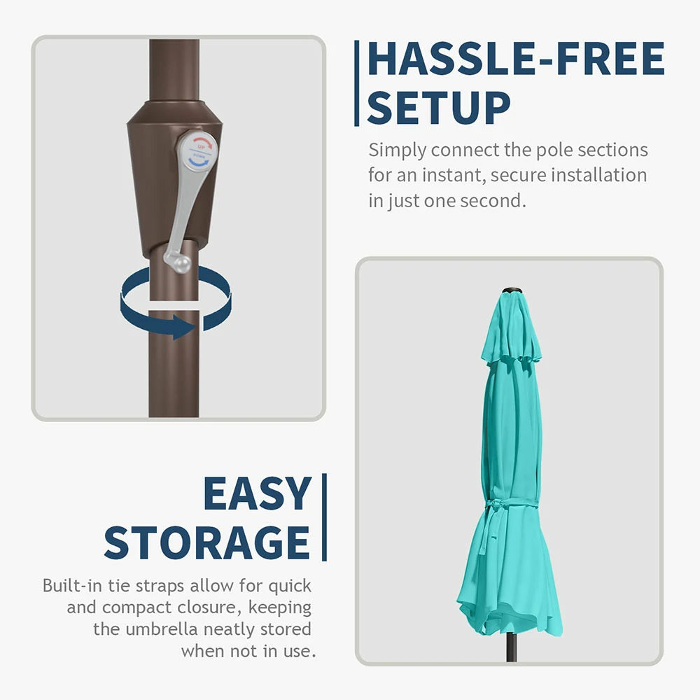 Patio Kingdom outdoor Umbrella