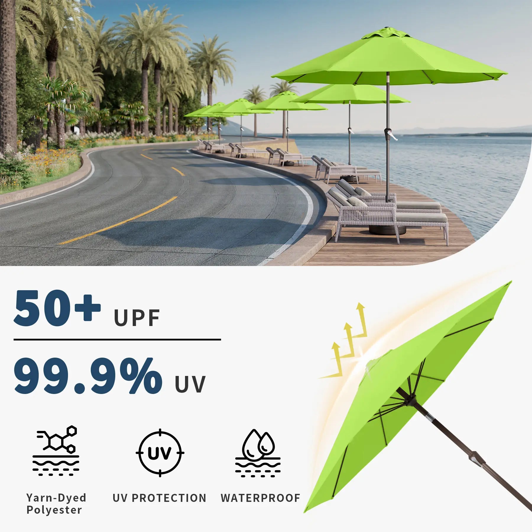 Patio Kingdom outdoor Umbrella