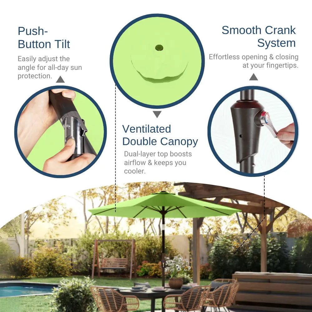 Patio Kingdom outdoor Umbrella