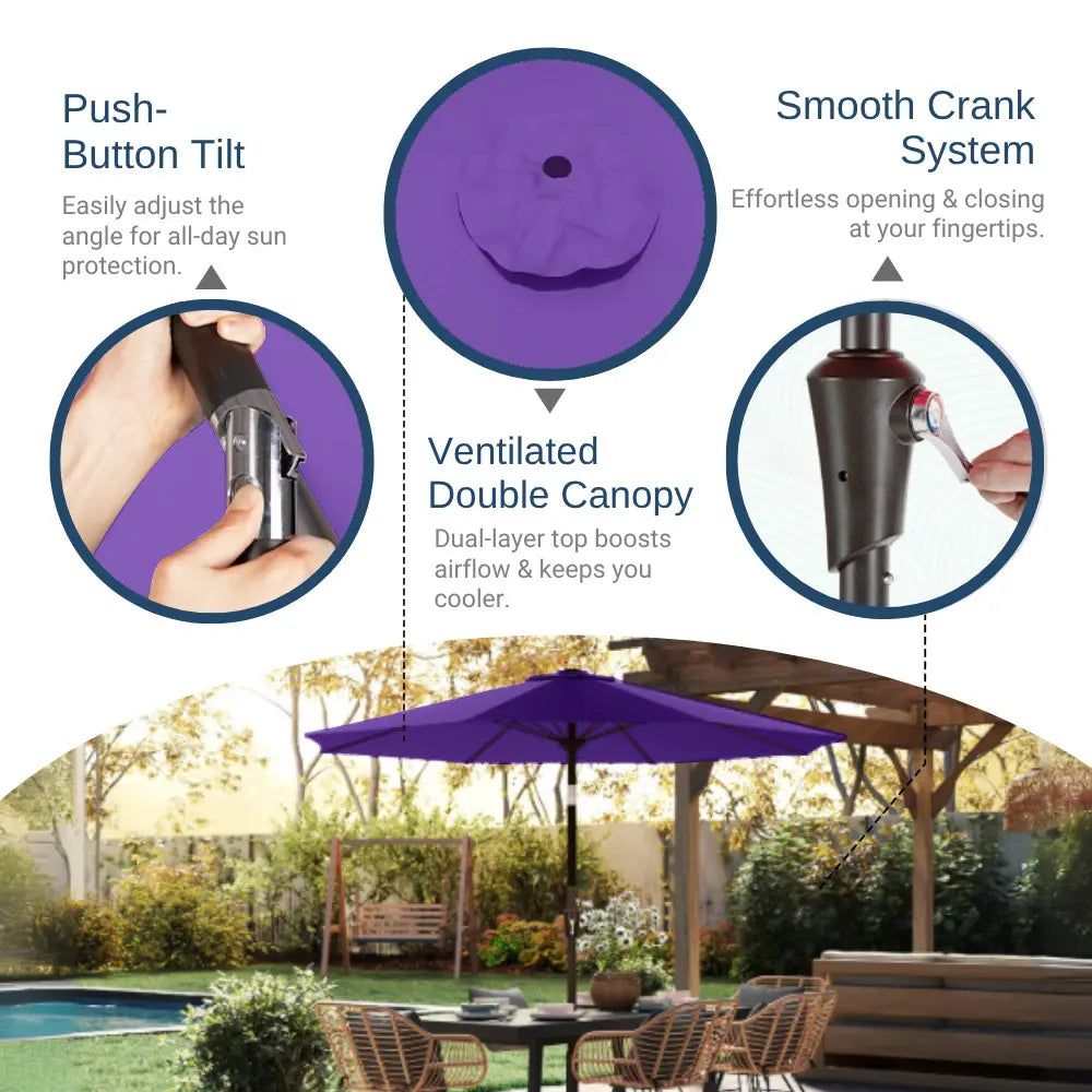 Patio Kingdom outdoor Umbrella