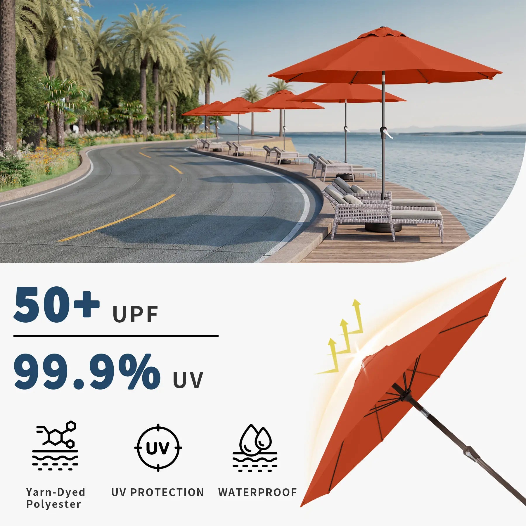Patio Kingdom outdoor Umbrella