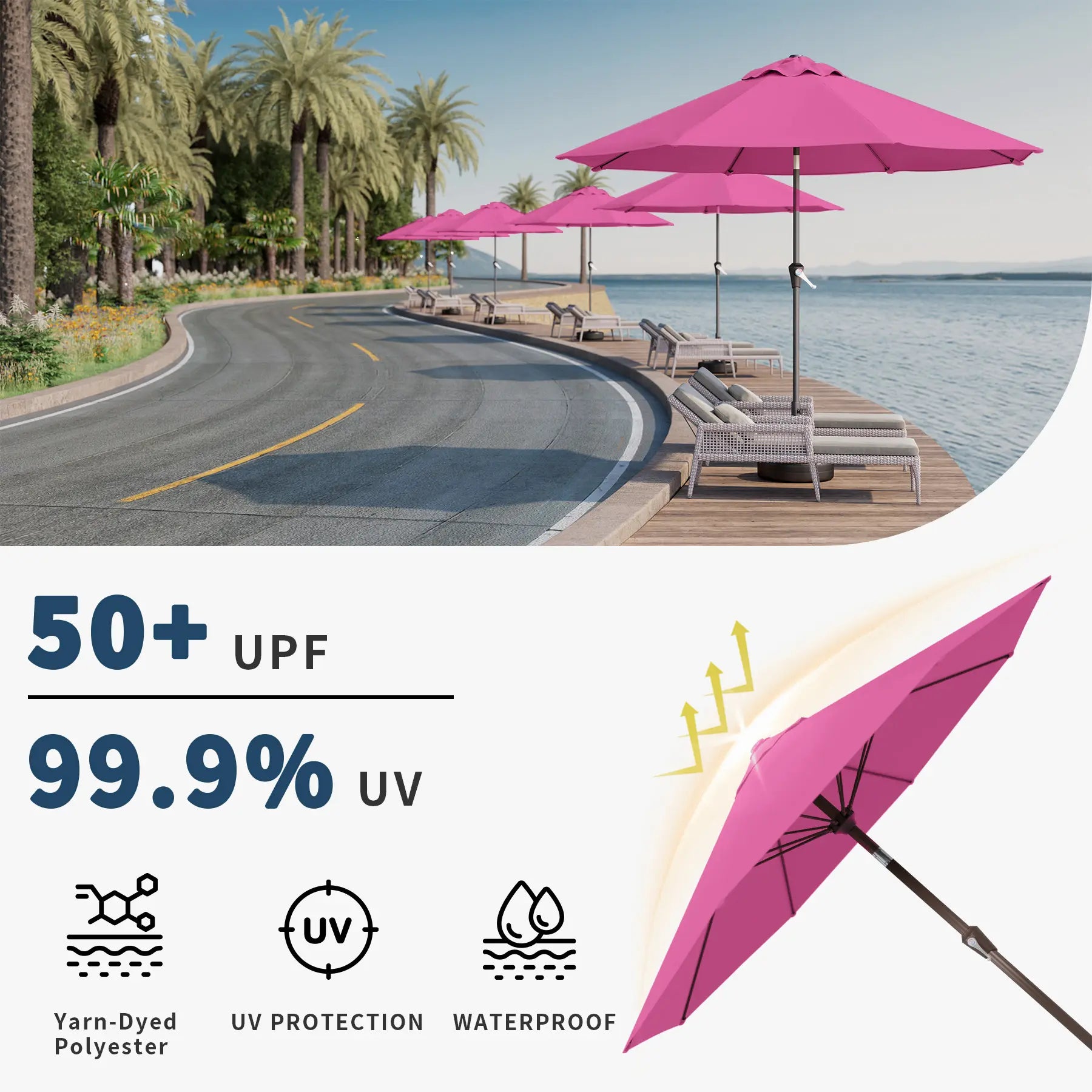 Patio Kingdom outdoor Umbrella