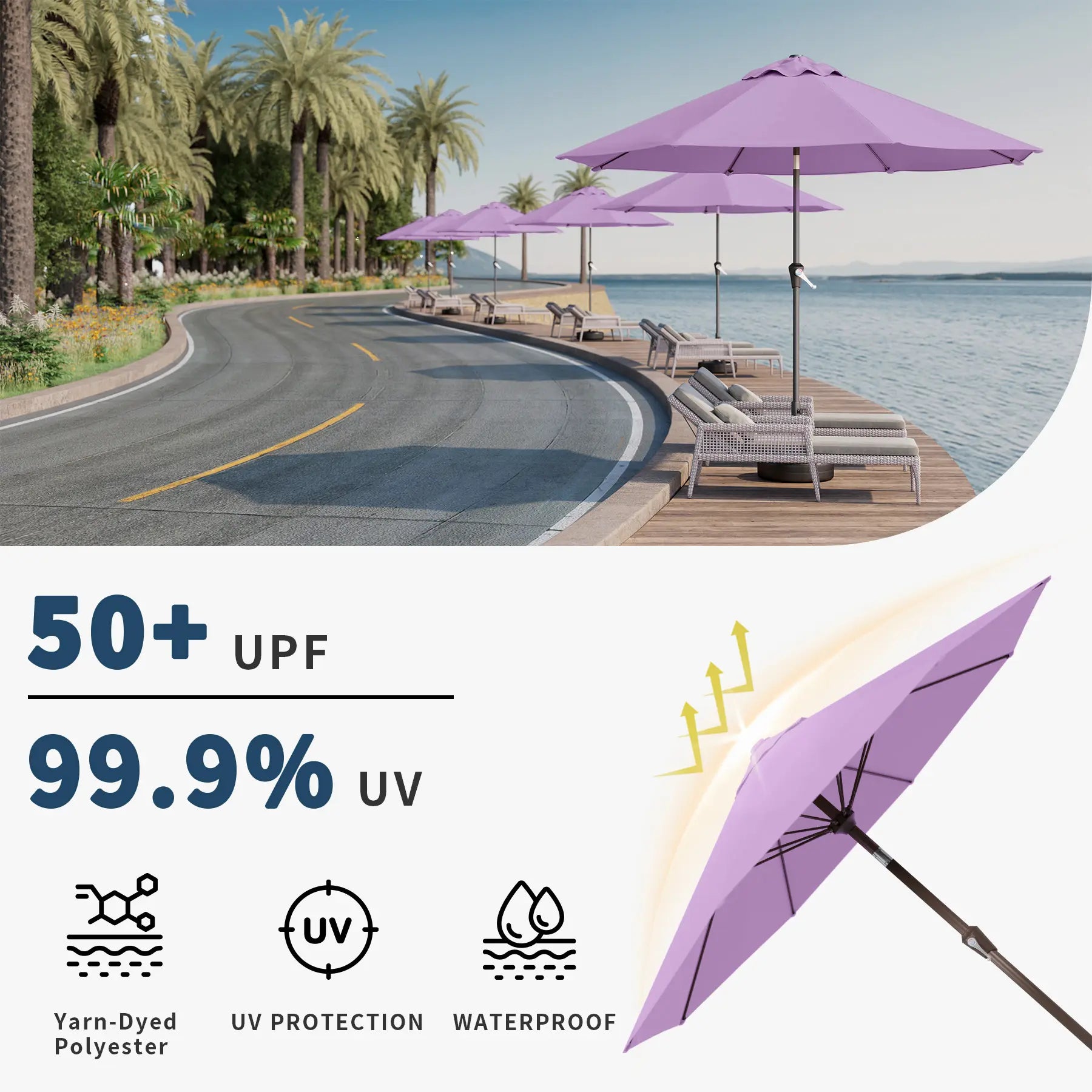 Patio Kingdom outdoor Umbrella