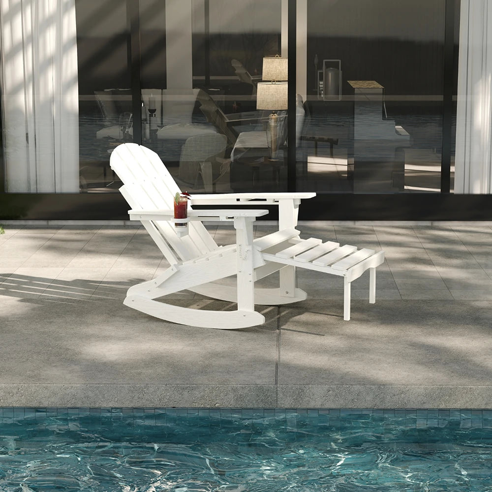 Multifunctional Adirondack Rocking Chair