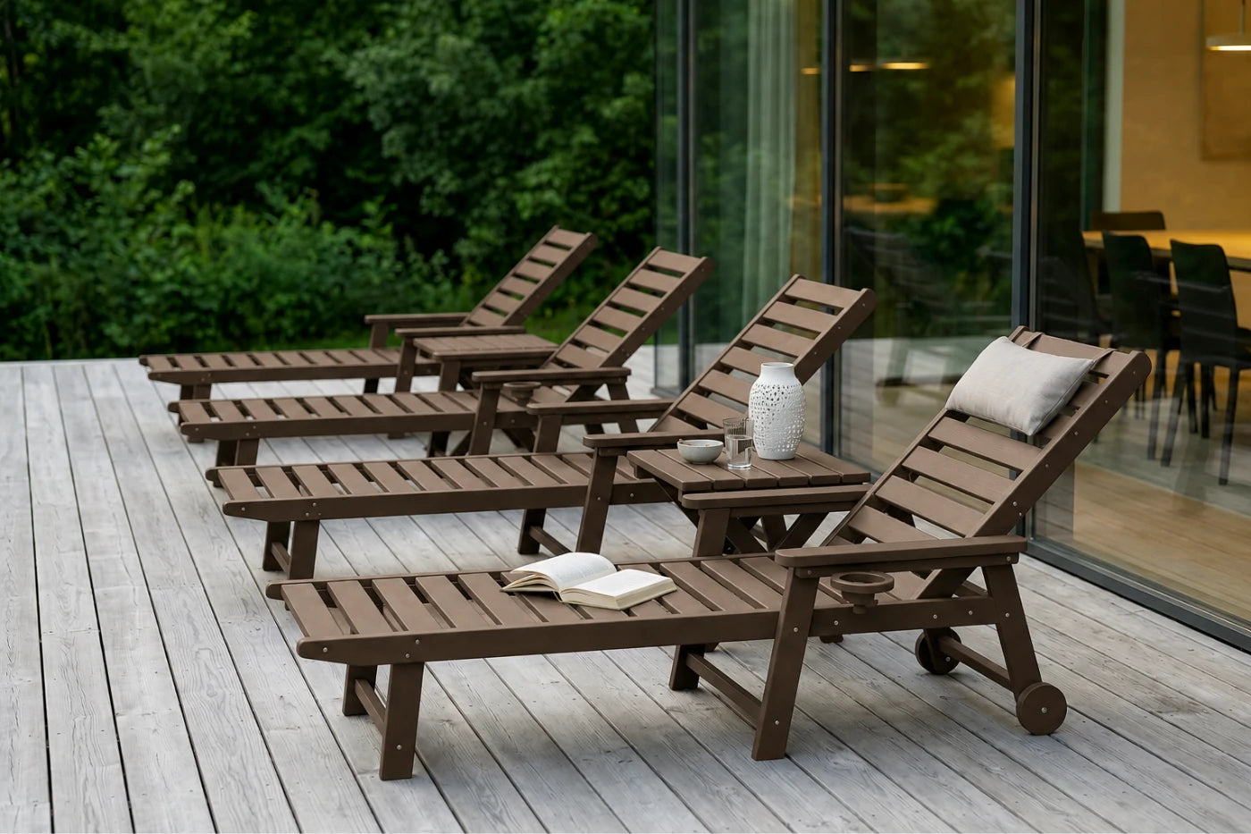 HDPE Outdoor Lounge Chair