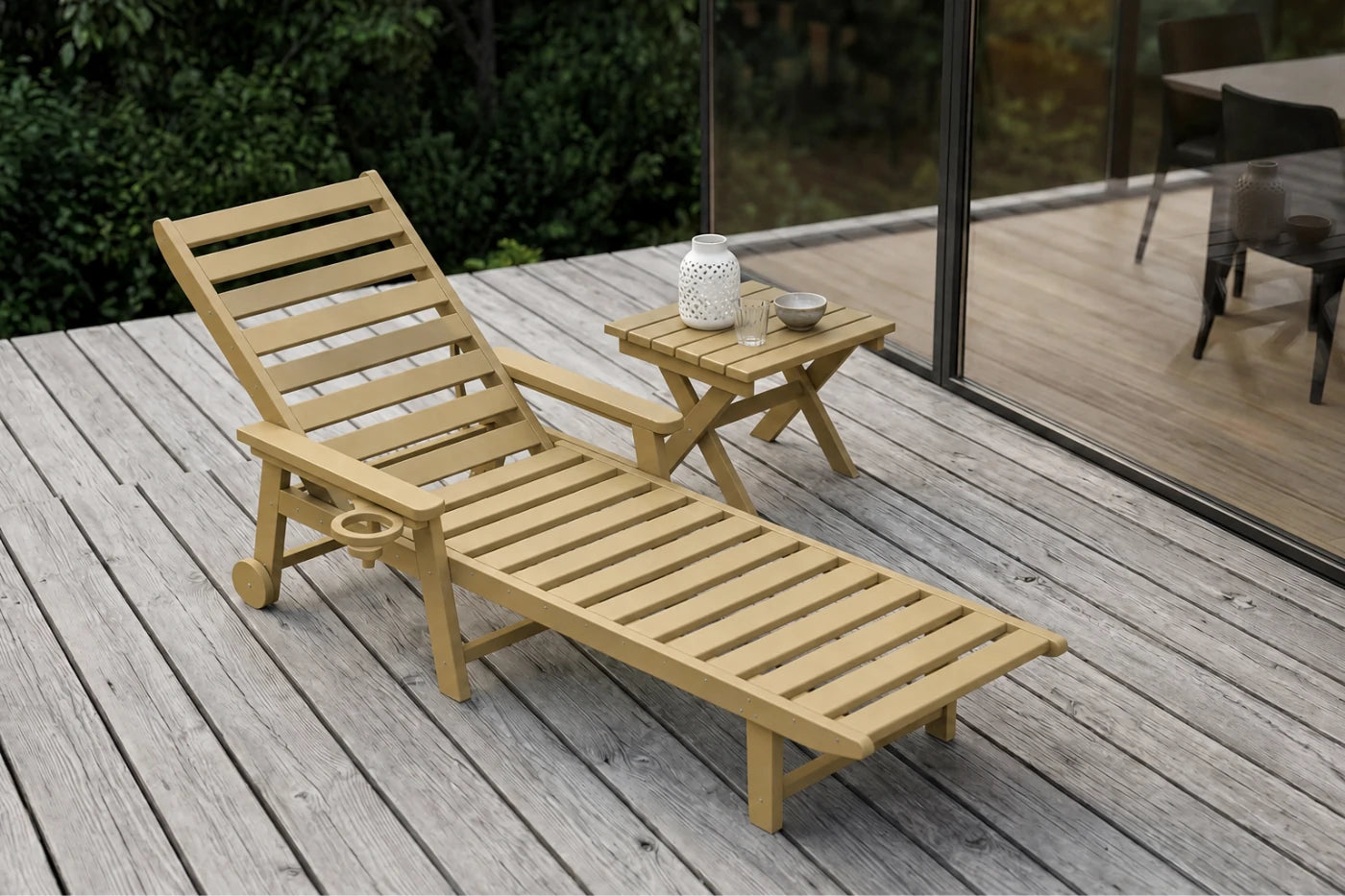 HDPE Outdoor Lounge Chair