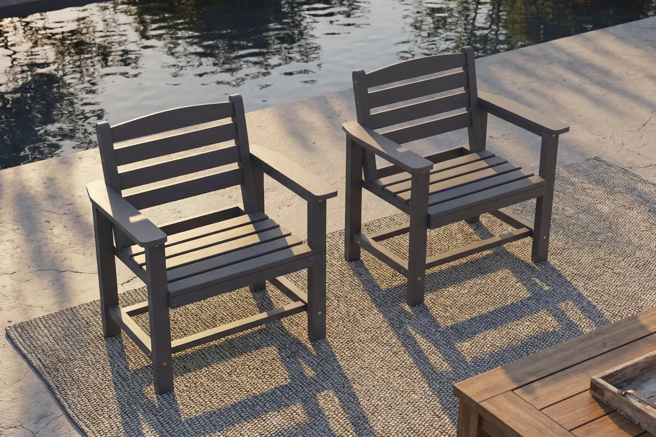 Outdoor Dining Set - Table & Chairs