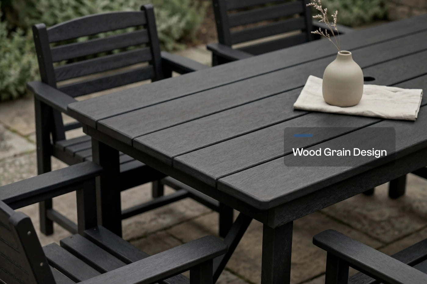 HDPE Outdoor Dining Set