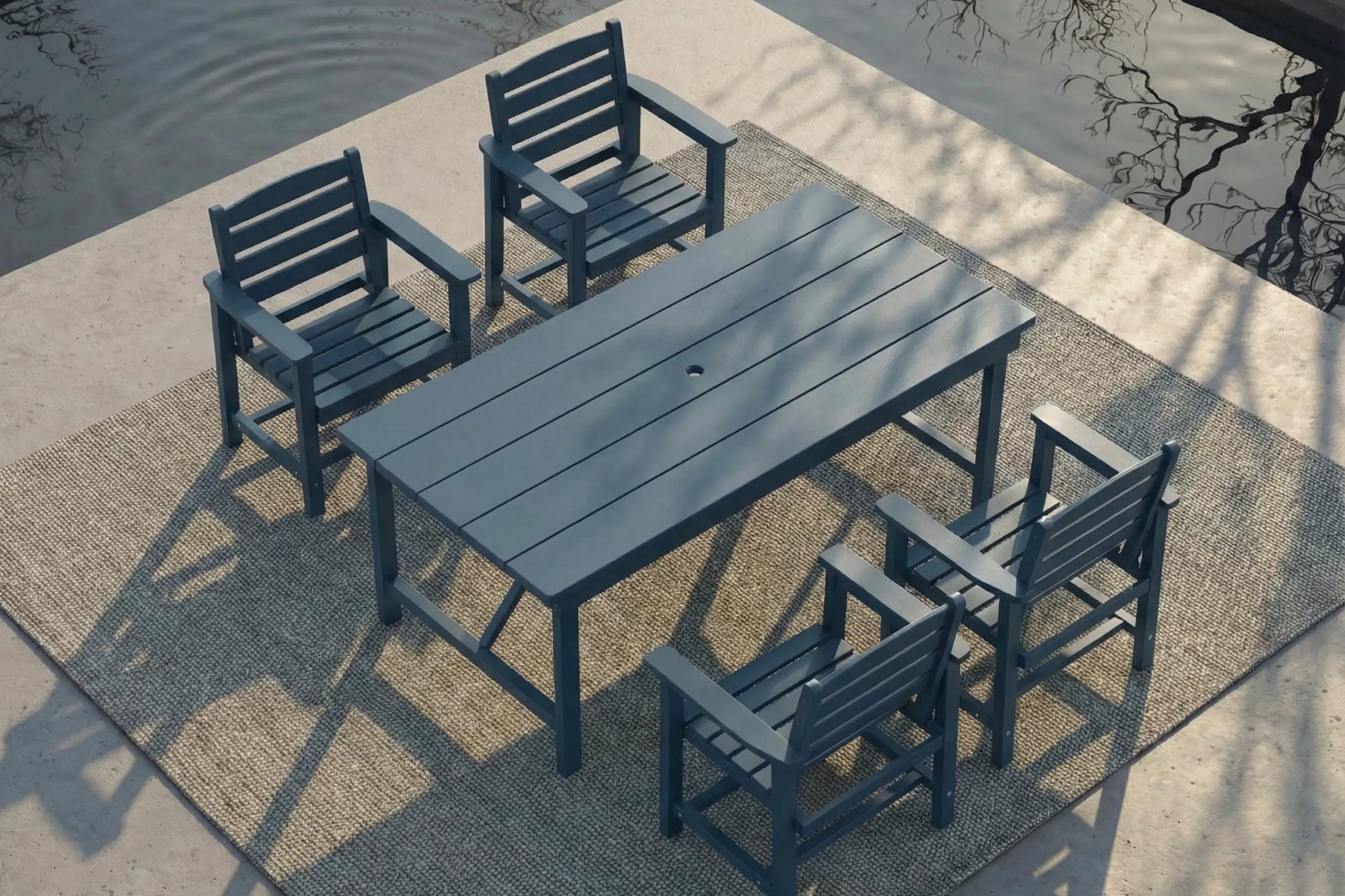 HDPE Outdoor Dining Set