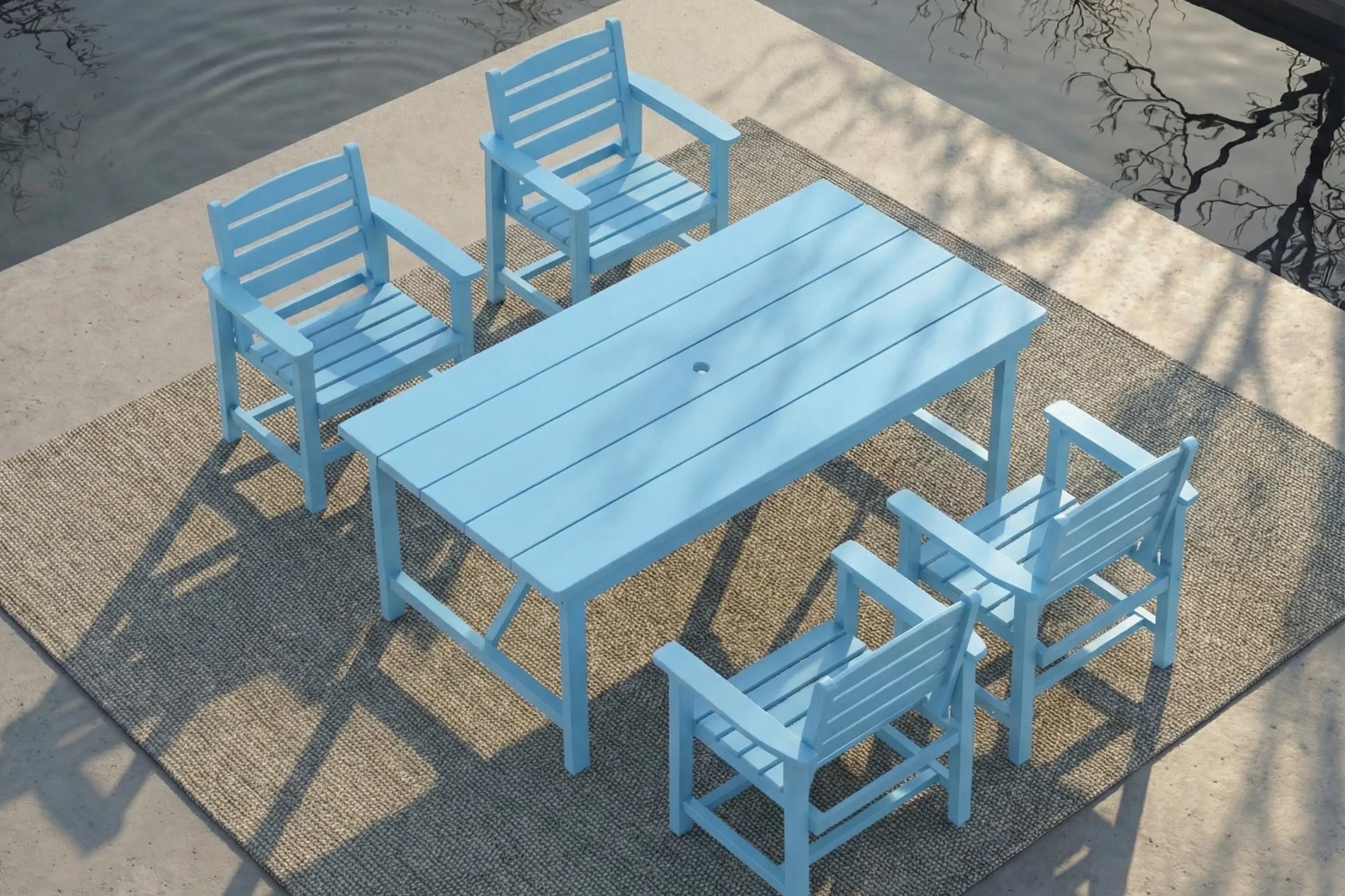 HDPE Outdoor Dining Set