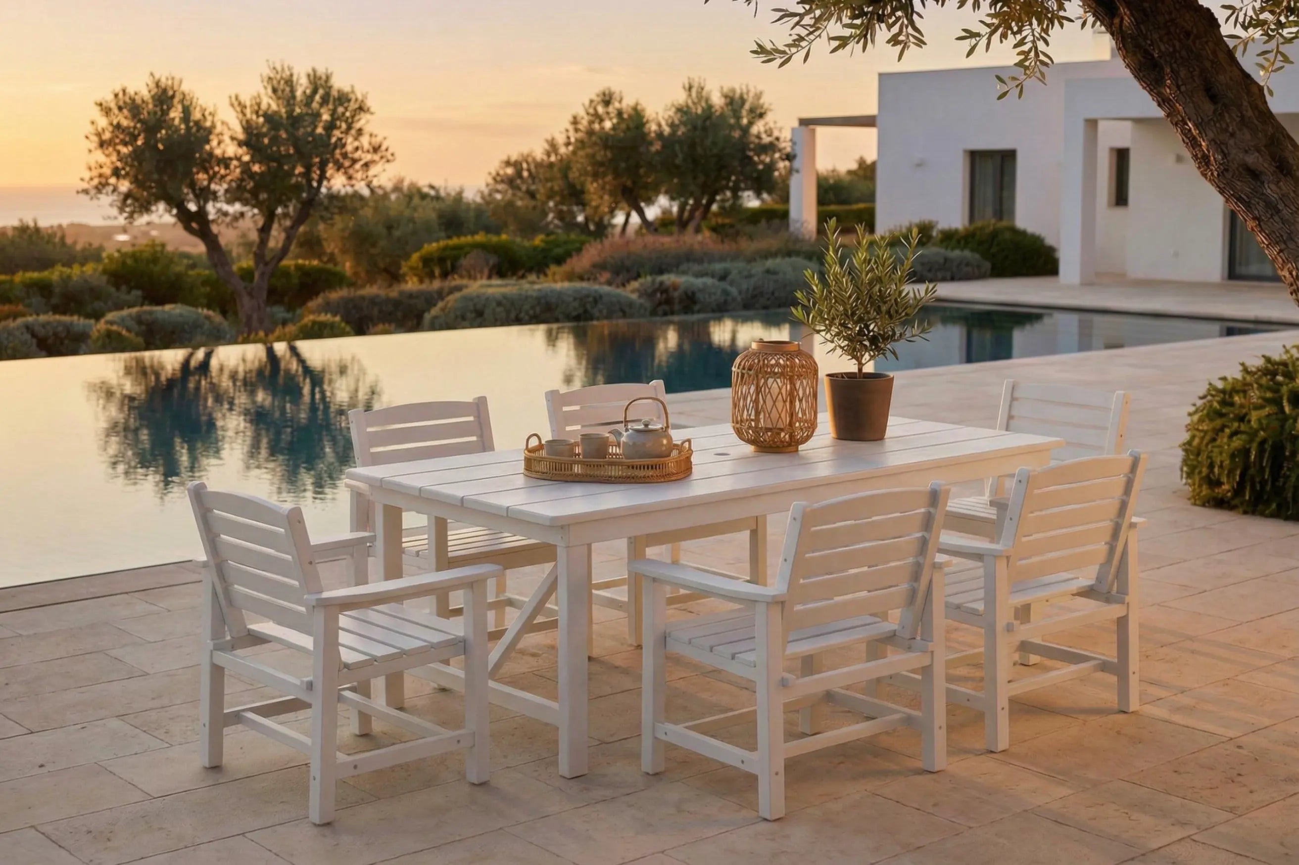 HDPE Outdoor Dining Set