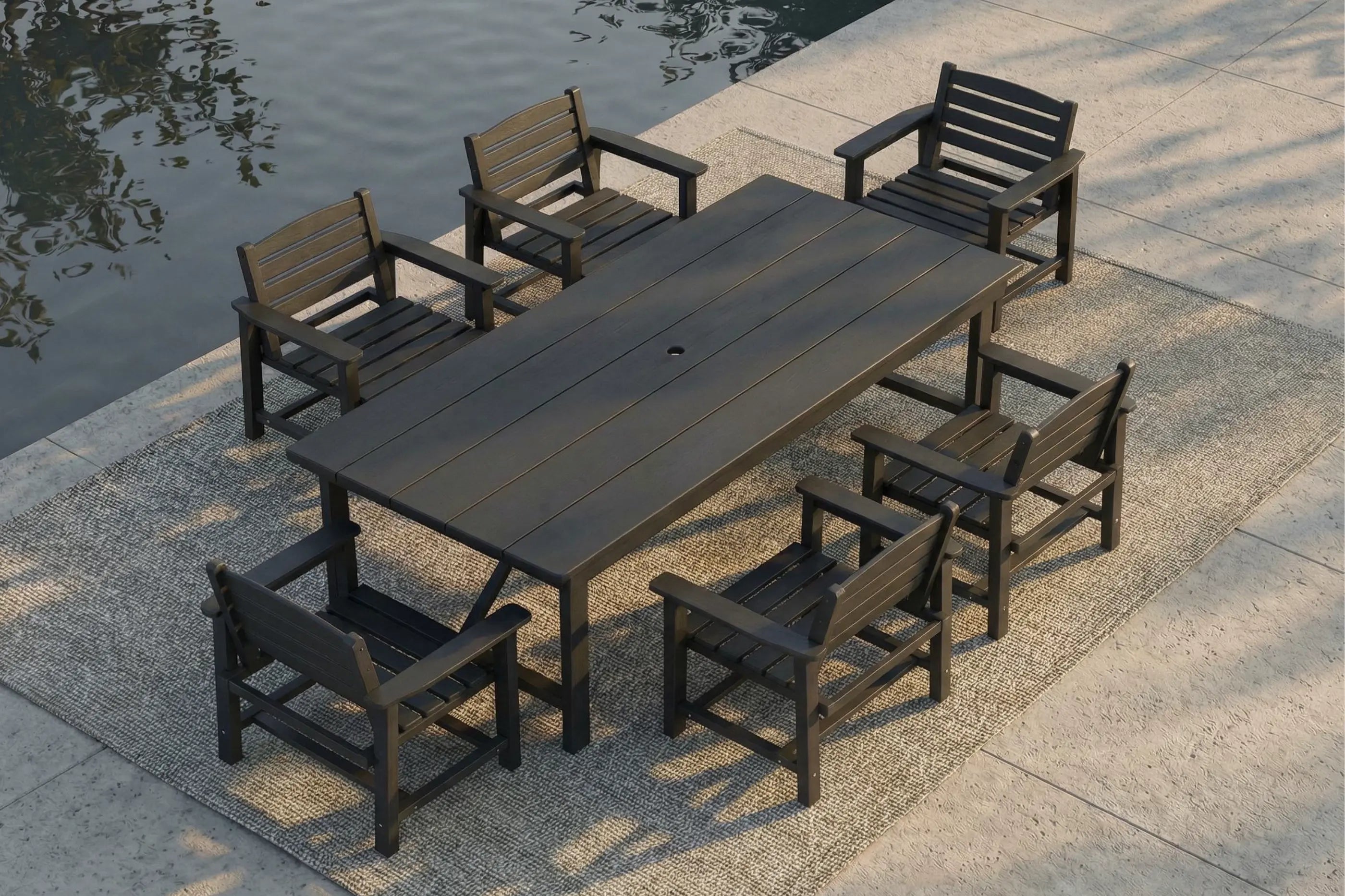 HDPE Outdoor Dining Set