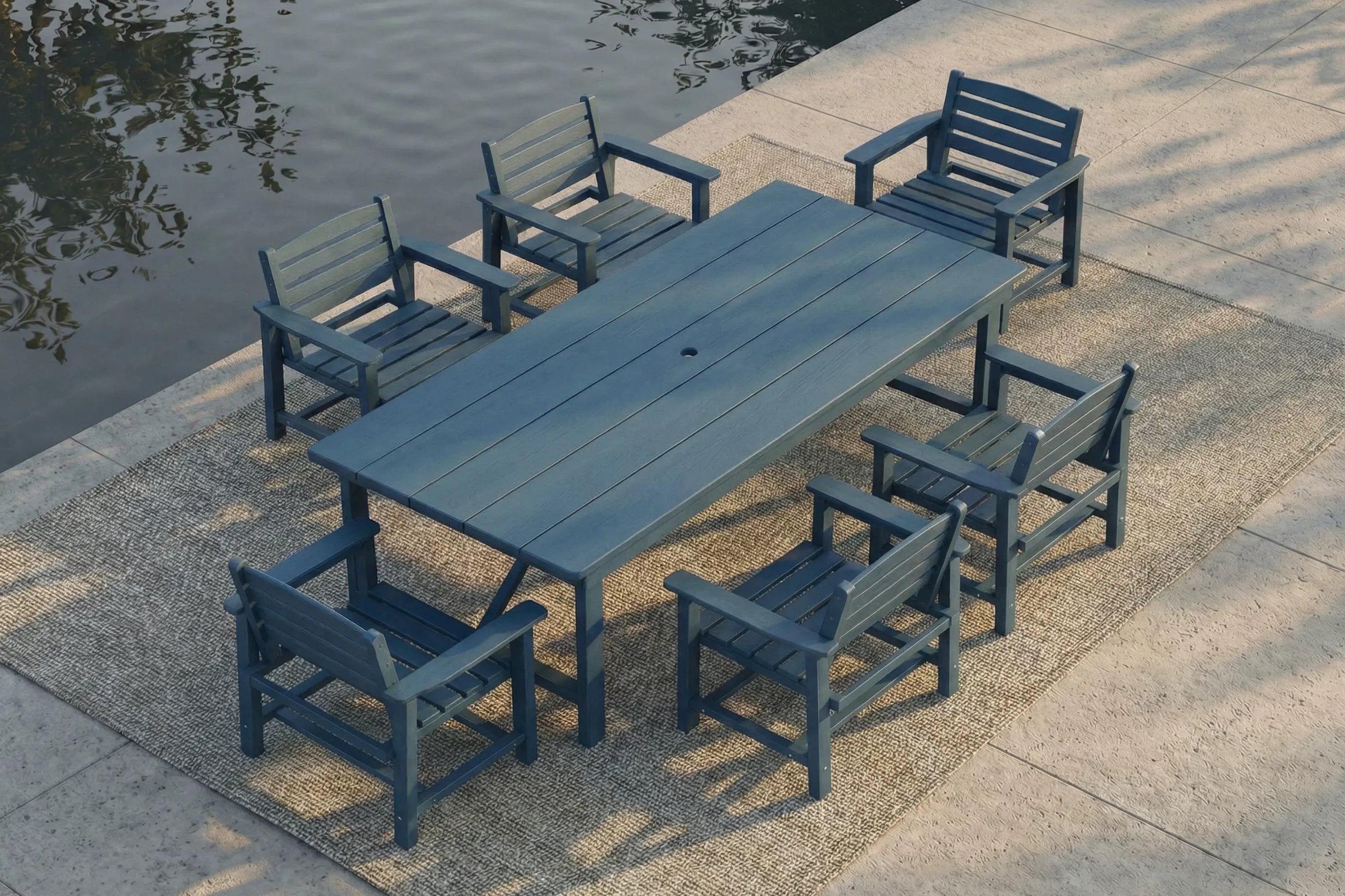 HDPE Outdoor Dining Set