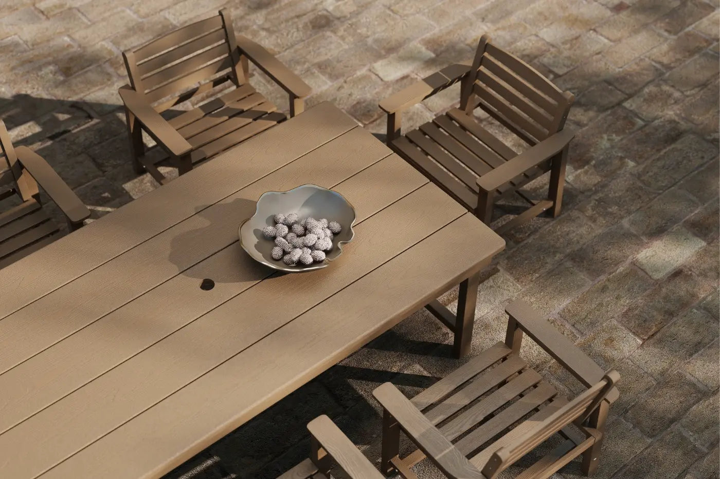HDPE Outdoor Dining Set