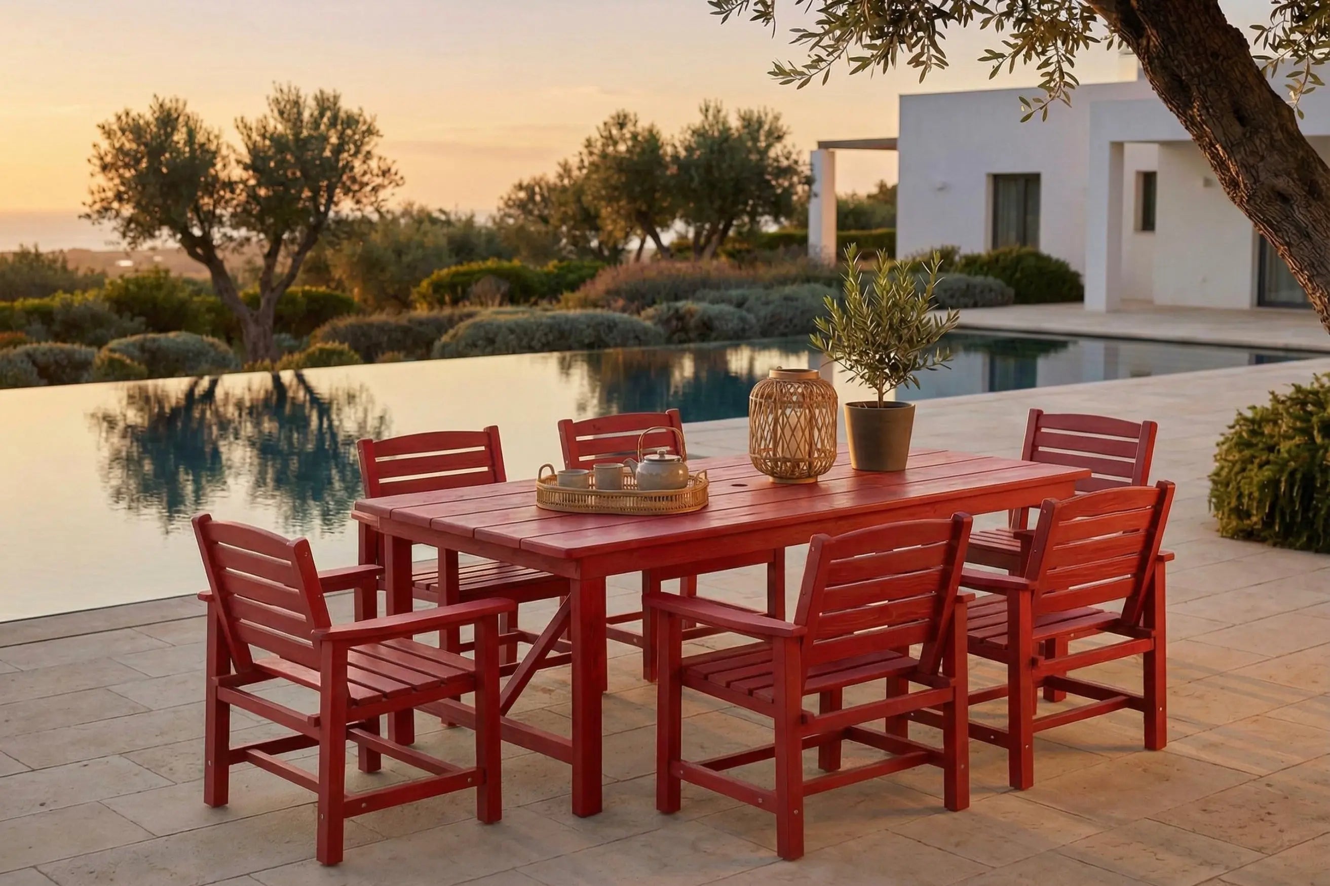 HDPE Outdoor Dining Set