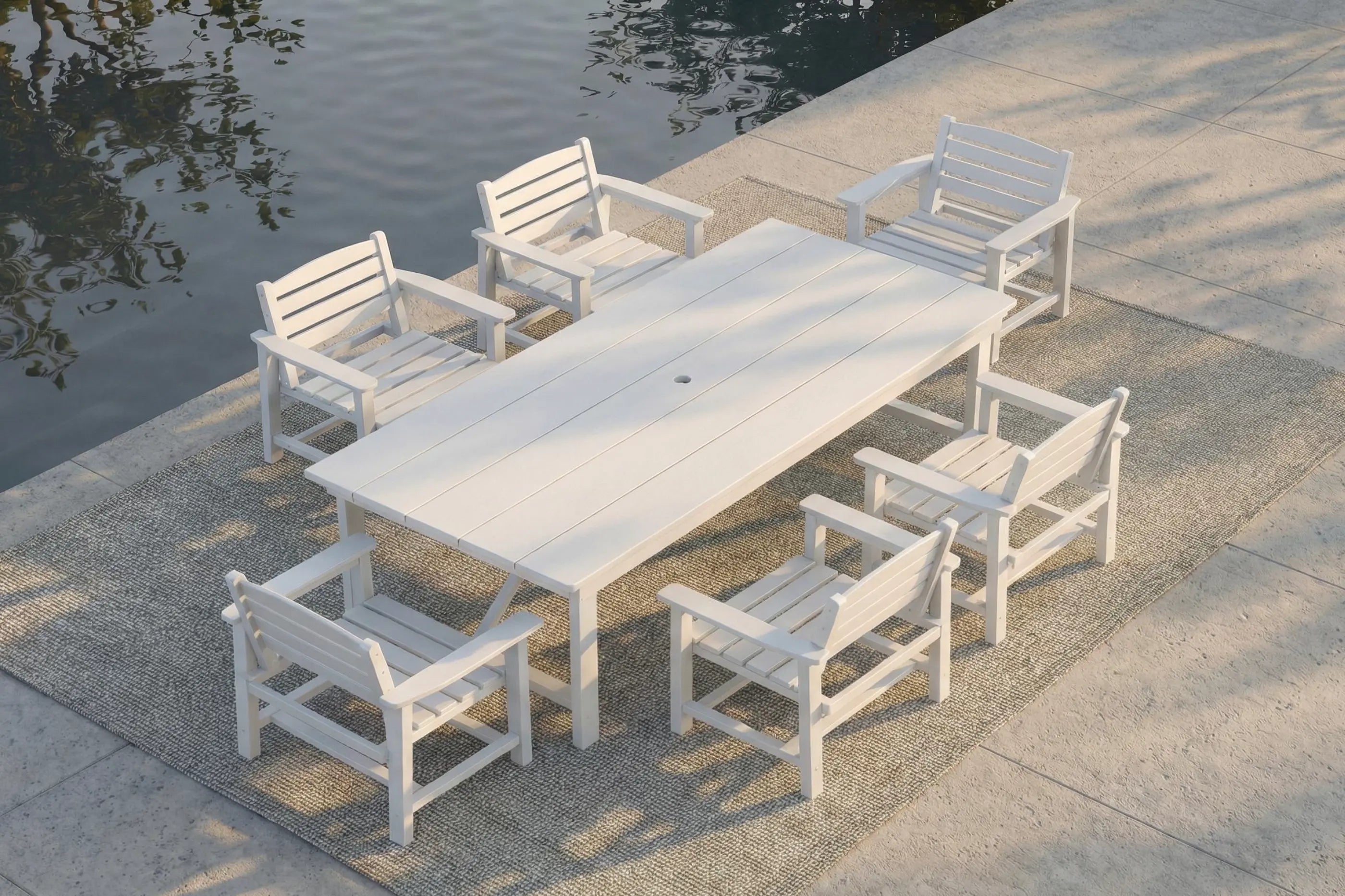 HDPE Outdoor Dining Set